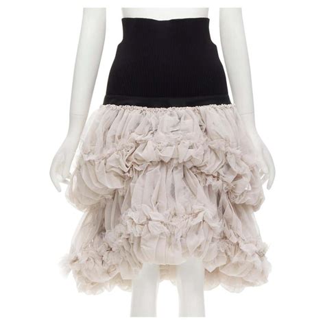 louis vuitton ruffle skirt